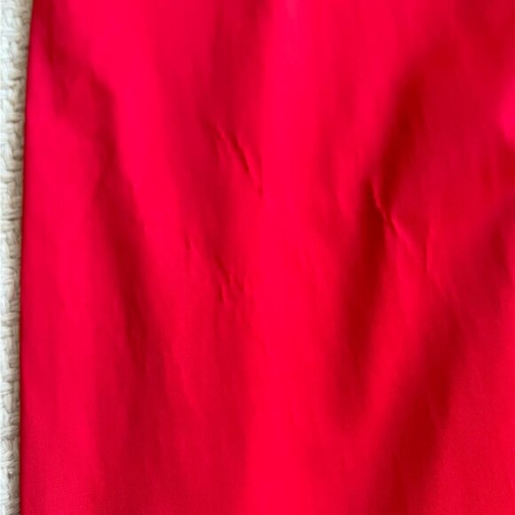 Vanity Fair Vintage Red Chemise Slip Lingerie with Lace Detail - Picture 5 of 10